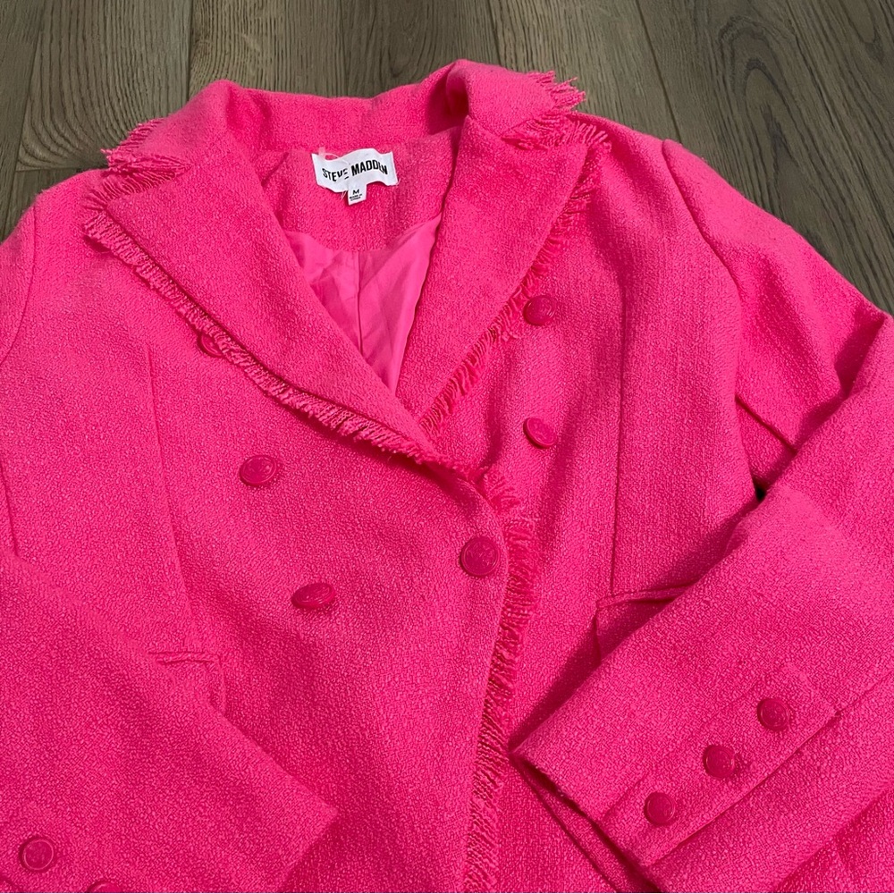 Steve Madden Naomi Pink Blazer‎ Barbiecore